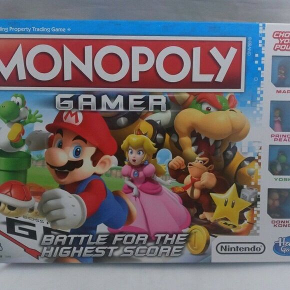 Monopoly Gamer Nintendo Mario Bros Battle Edition - Picture 1 of 12